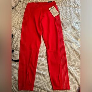 Red Victoria Secret Ultimate leggings